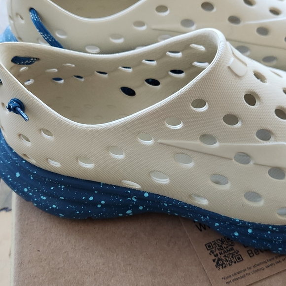 KANE Revive Beige and Speckled Blue Recovery Shoes M9/W11 BRAND NEW - Picture 5 of 10